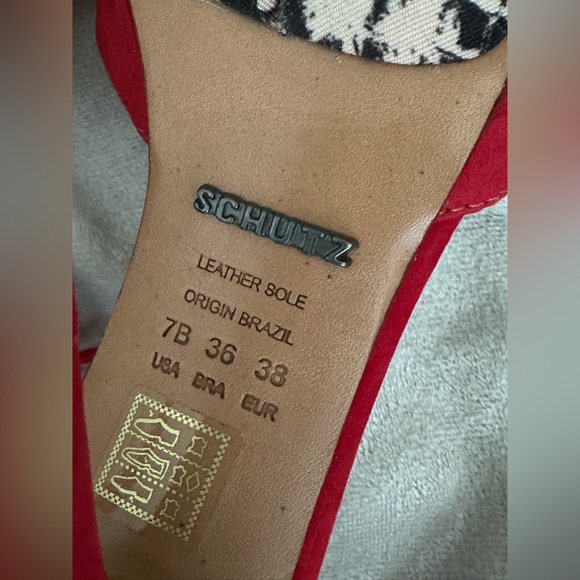 SCHUTZ, Designer Heels, Gorgeous and Sexy, Size 7.5 - Picture 11 of 12